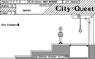 City-Quest atari screenshot